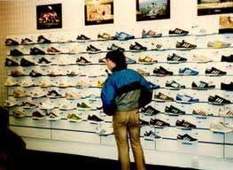 Trainers, Wade Smith shop 1980's