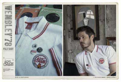 Love Follow Conquer's Wembley 78 polos