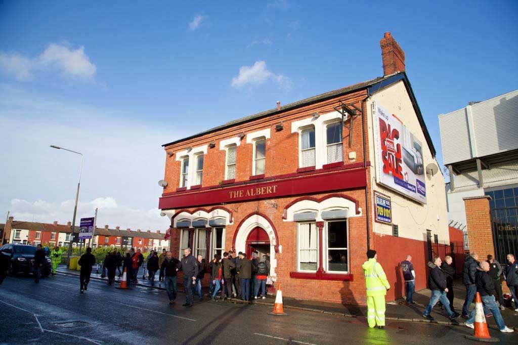 Many fans travel to L4 to watch Liverpool games in Anfield pubs. Pic: Propaganda 