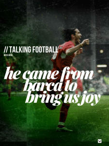 Luis Garcia - from Barca, with joy
