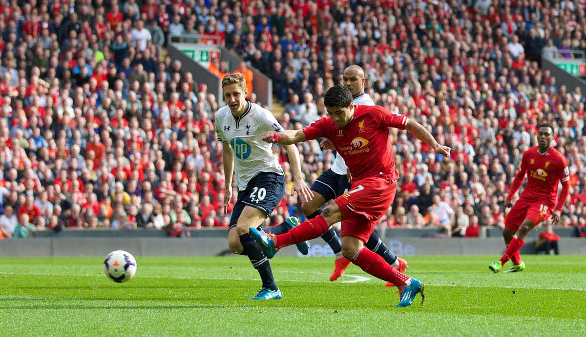 Liverpool 4 Tottenham Hotspur 0