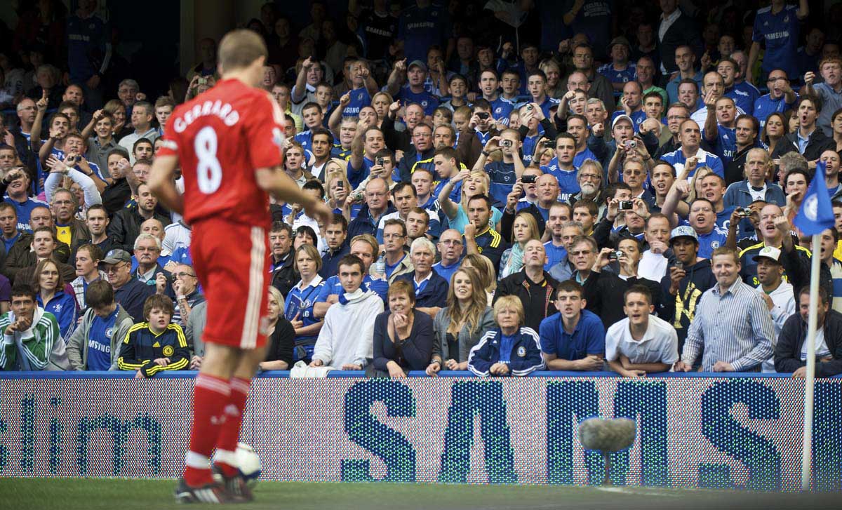 Liverpool Steven Gerrard Free Kick Chelsea 2009