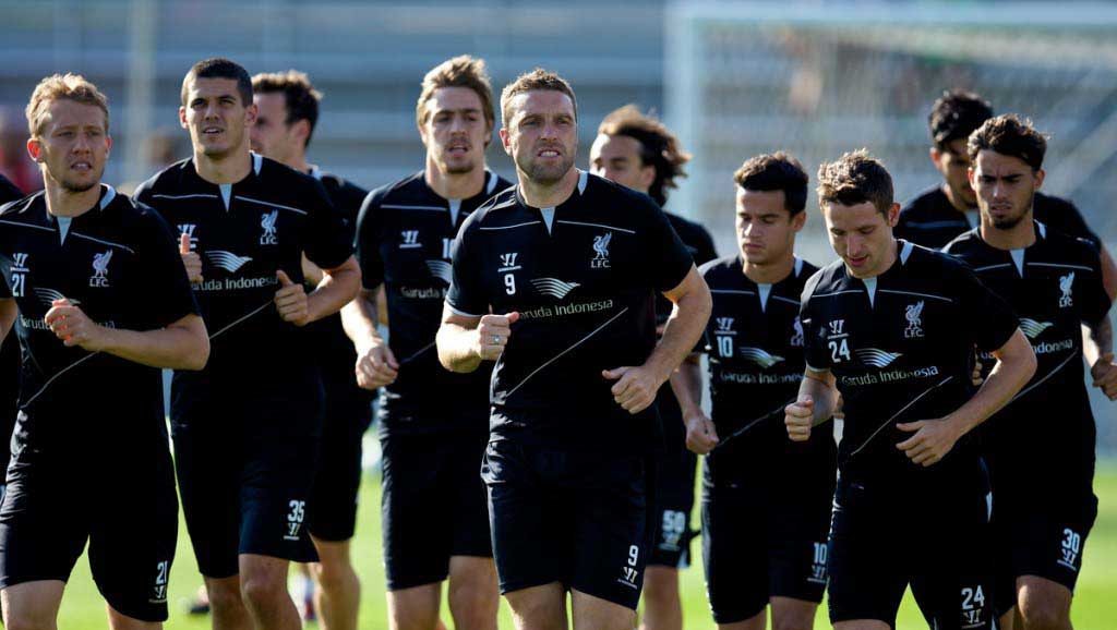 Football - Liverpool FC Preseason Tour 2014 - Liverpool training