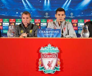 Brendan Rodgers Dejan Lovren Champions League