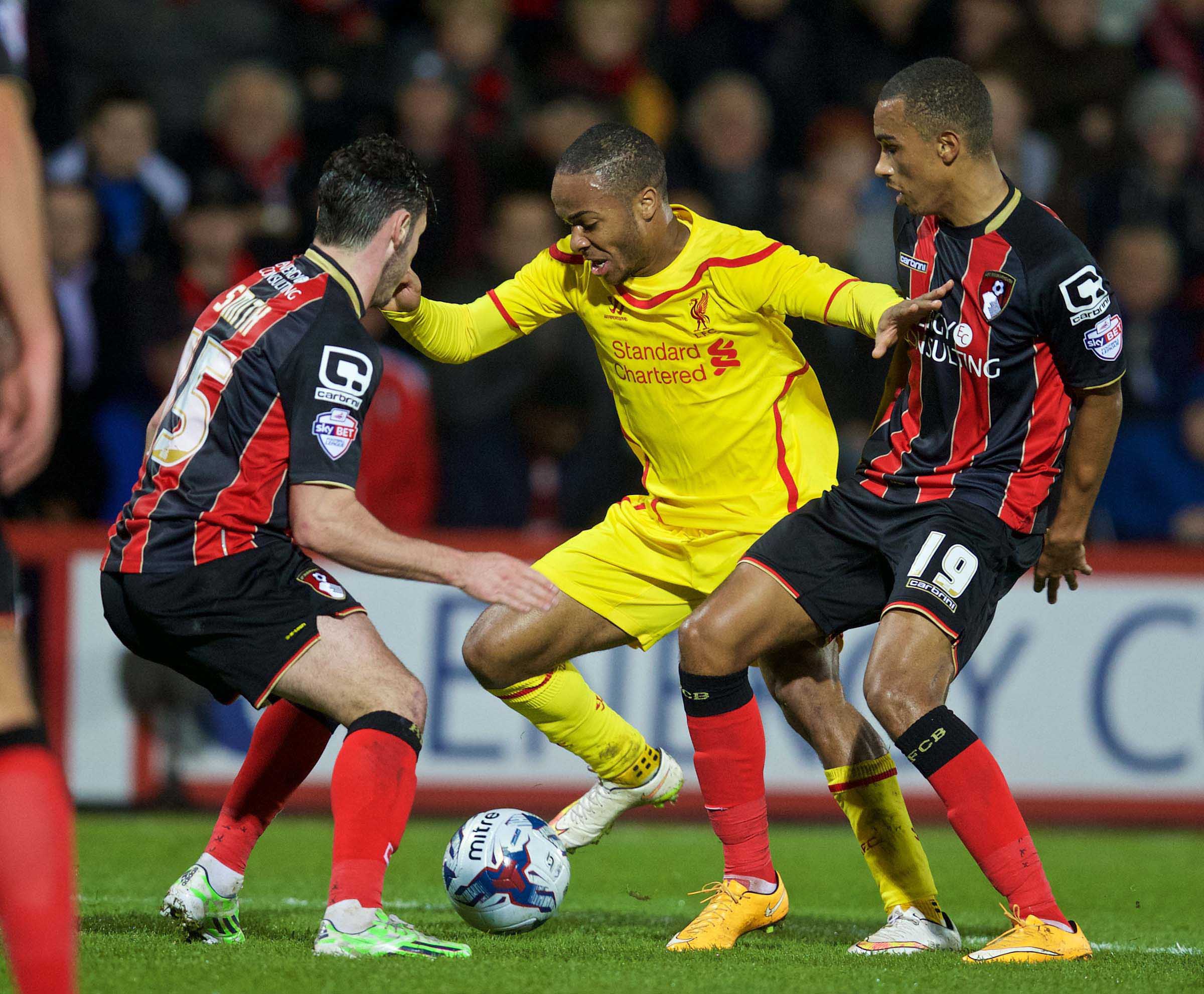 AFC BOURNEMOUTH 1 LIVERPOOL 3