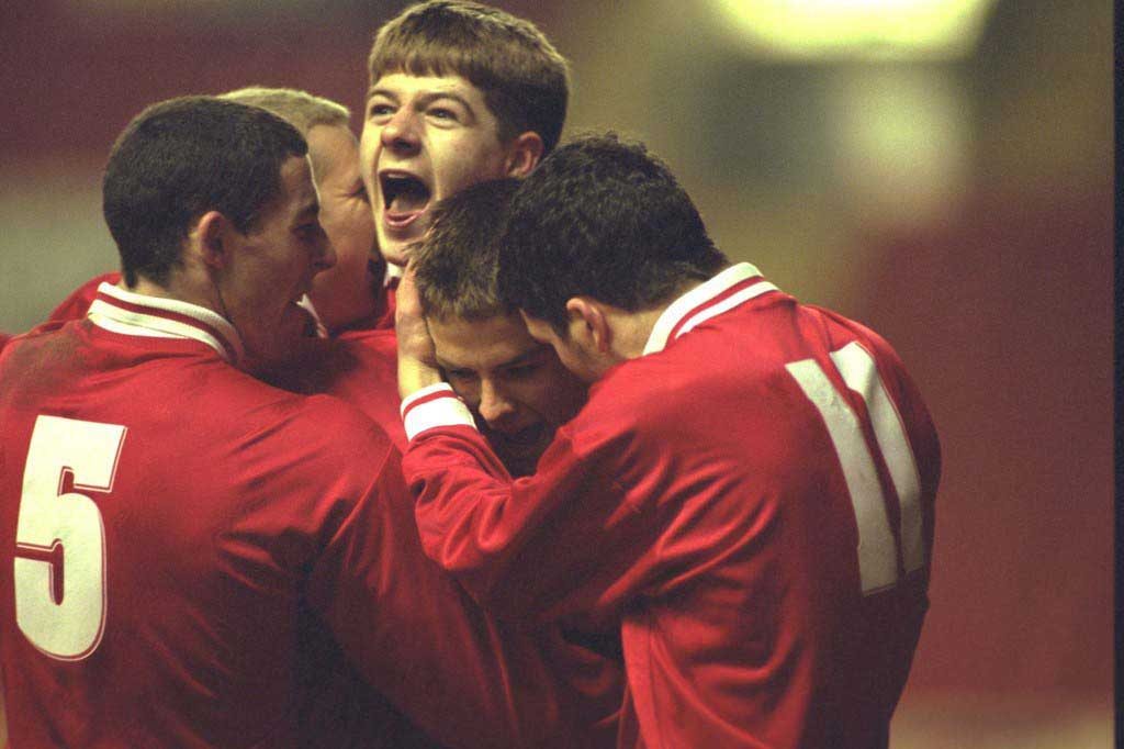 Football - FA Youth Cup - 3rd Round - Liverpool FC v Manchester United FC