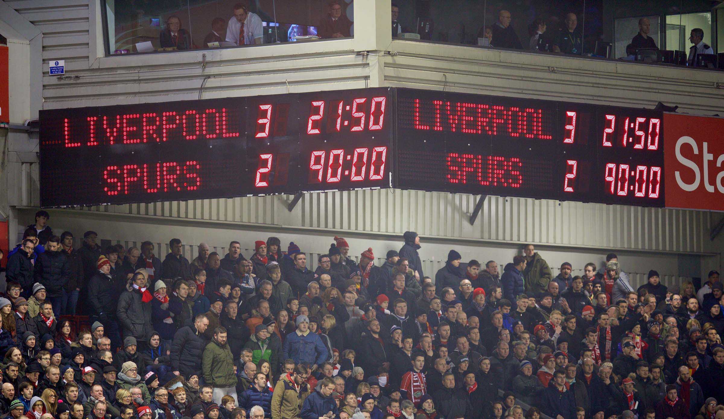 Football - FA Premier League - Liverpool FC v Tottenham Hotspur FC