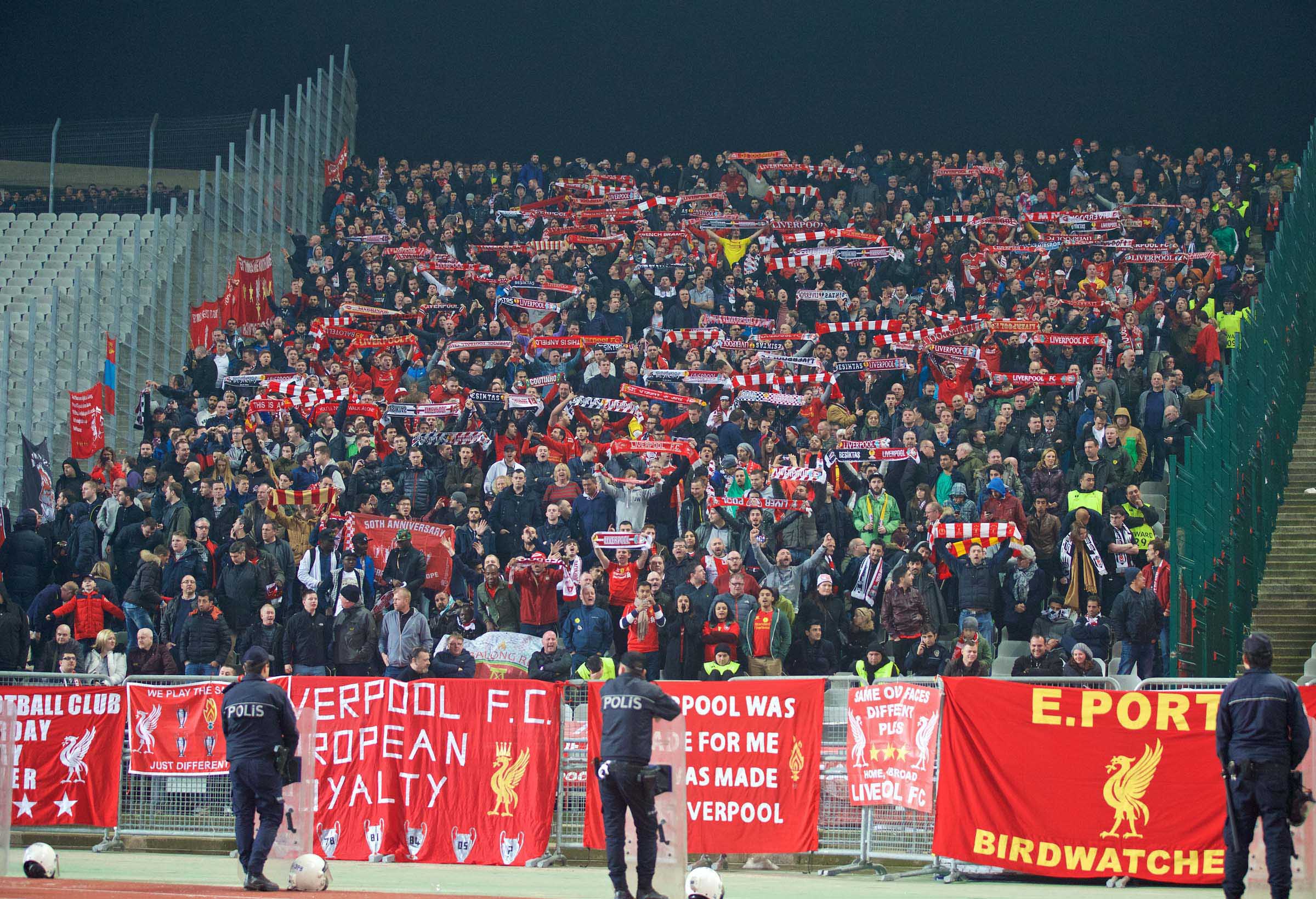 European Football - UEFA Europa League - Round of 32 2nd Leg - Besiktas JK v Liverpool FC