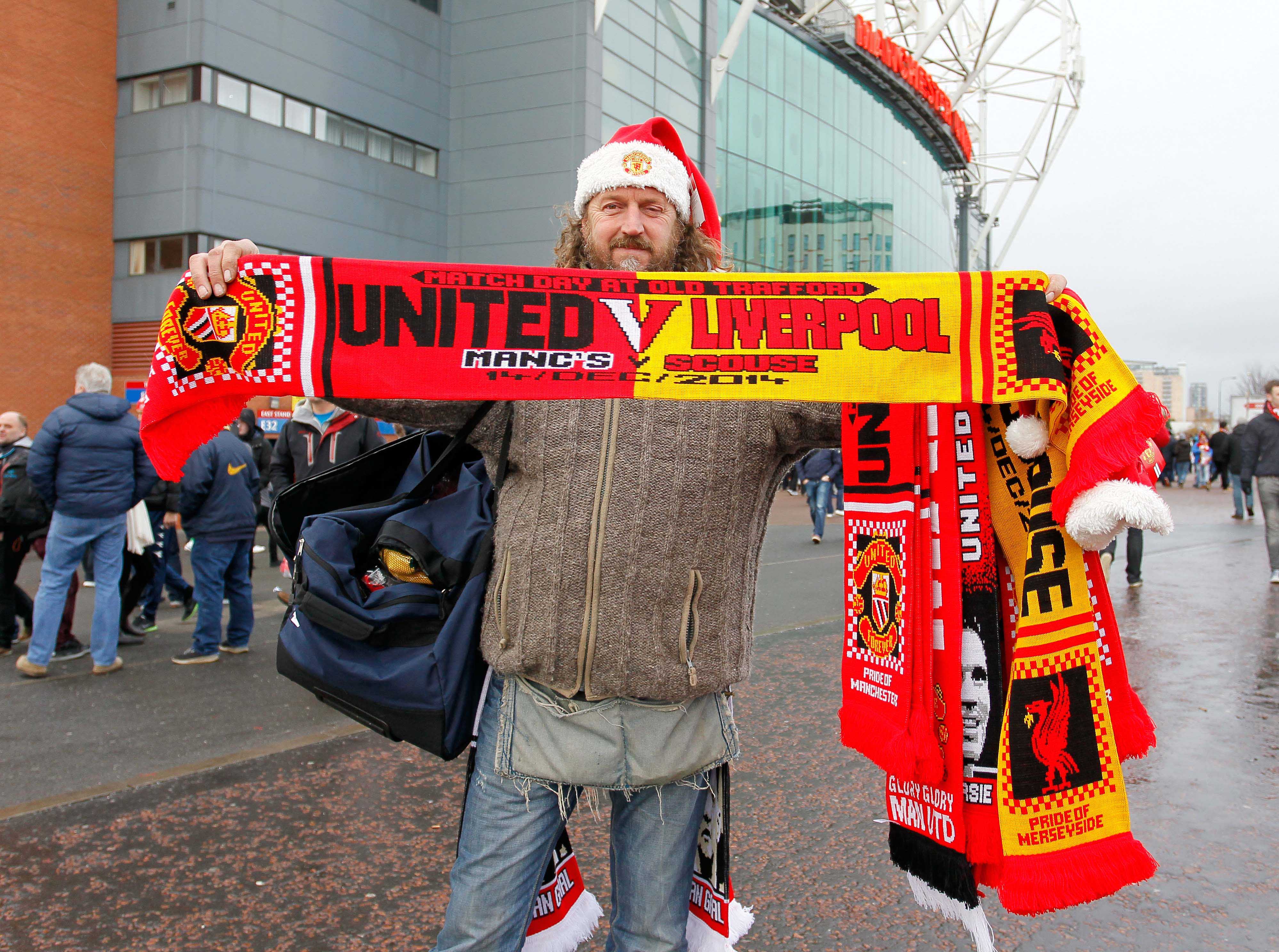 HALF AND HALF SCARVES: TWO-TEAM TRASH THAT BELONGS IN THE BIN