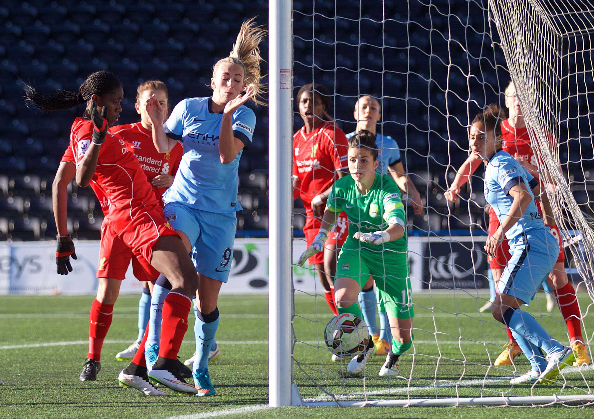 Football - FA Women's Super League - Liverpool Ladies FC v Manchester City Ladies FC