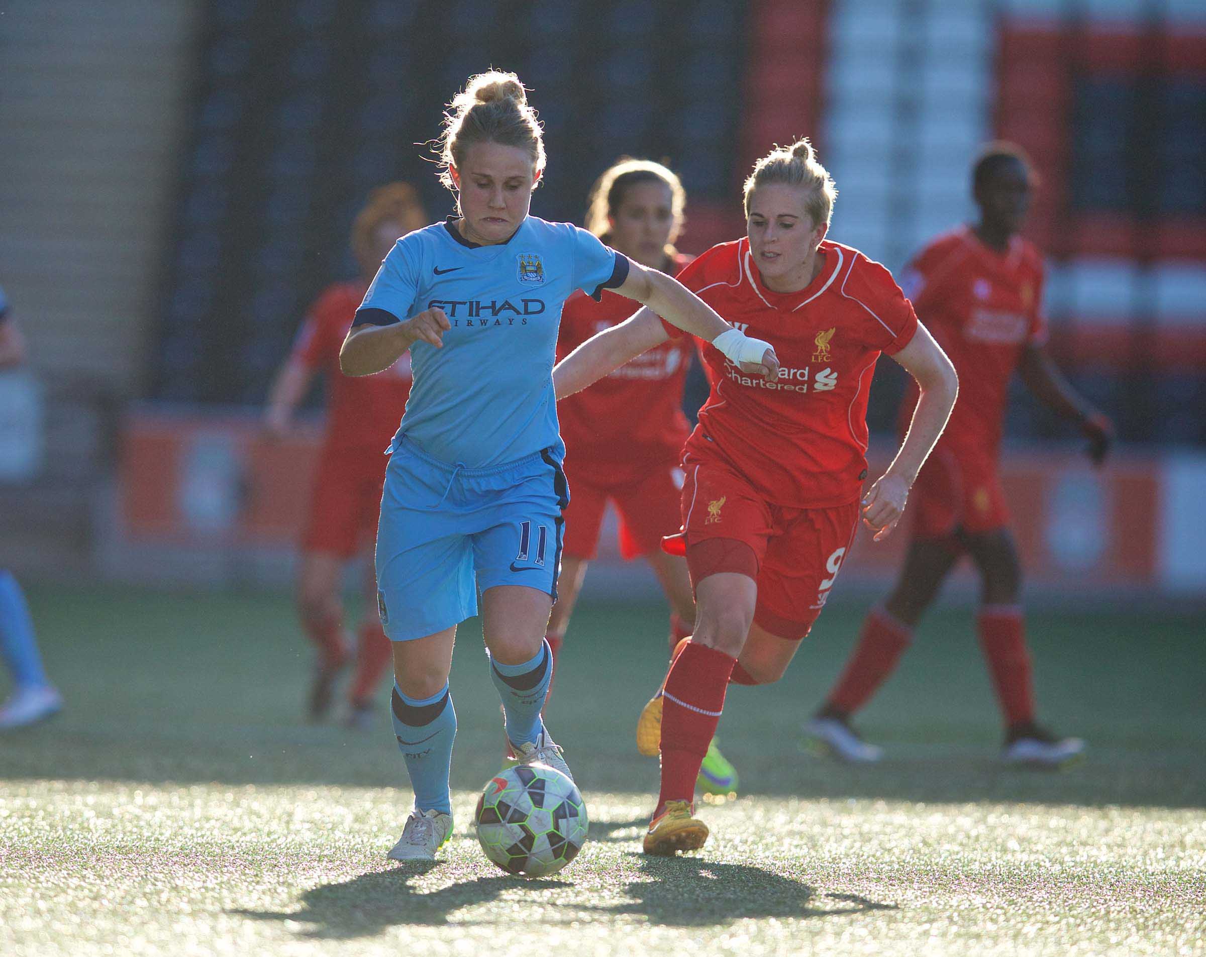 Football - FA Women's Super League - Liverpool Ladies FC v Manchester City Ladies FC