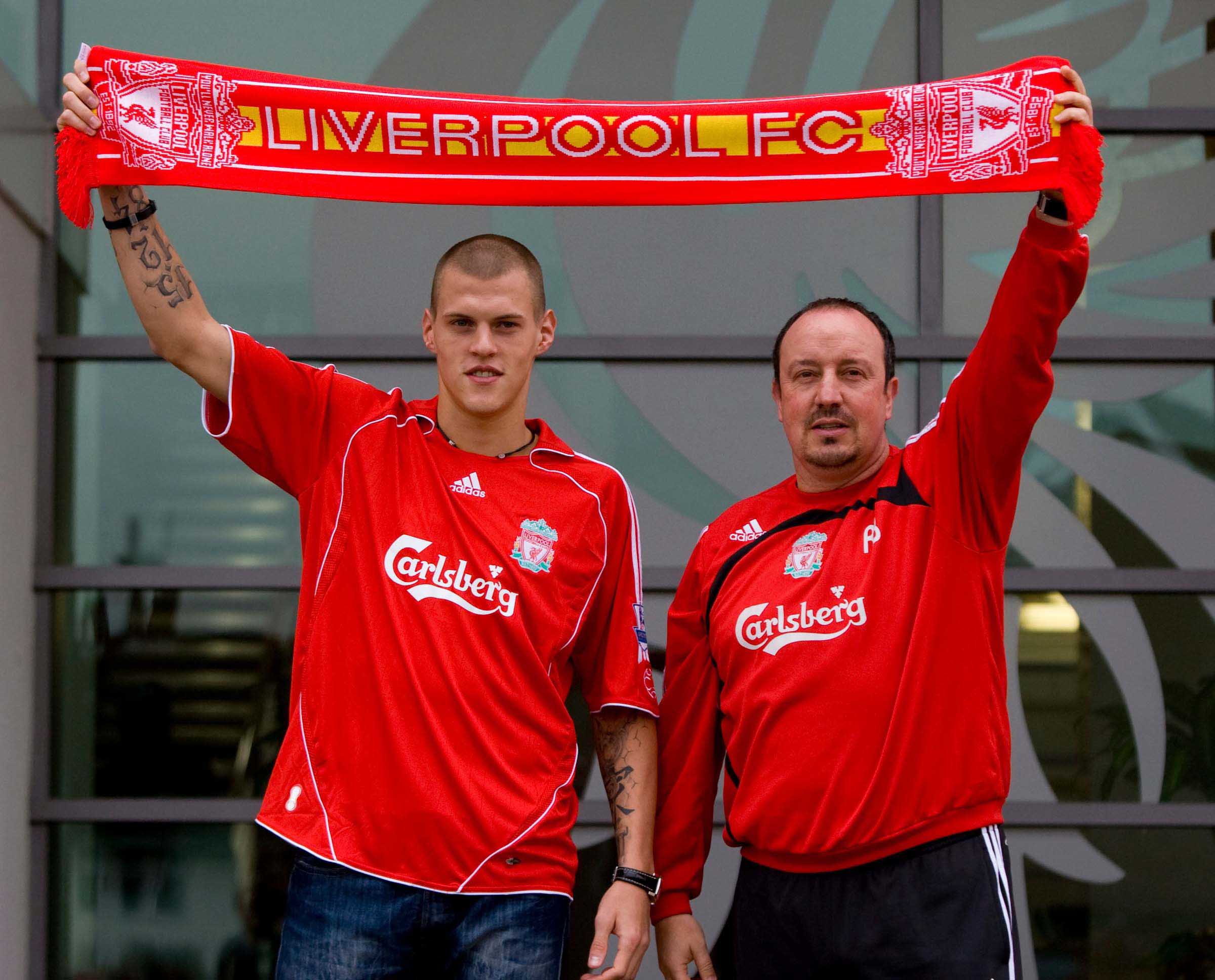 Football - Liverpool sign Martin Skrtel