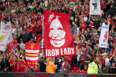 Anne Williams Iron Lady Banner Kop Liverpool