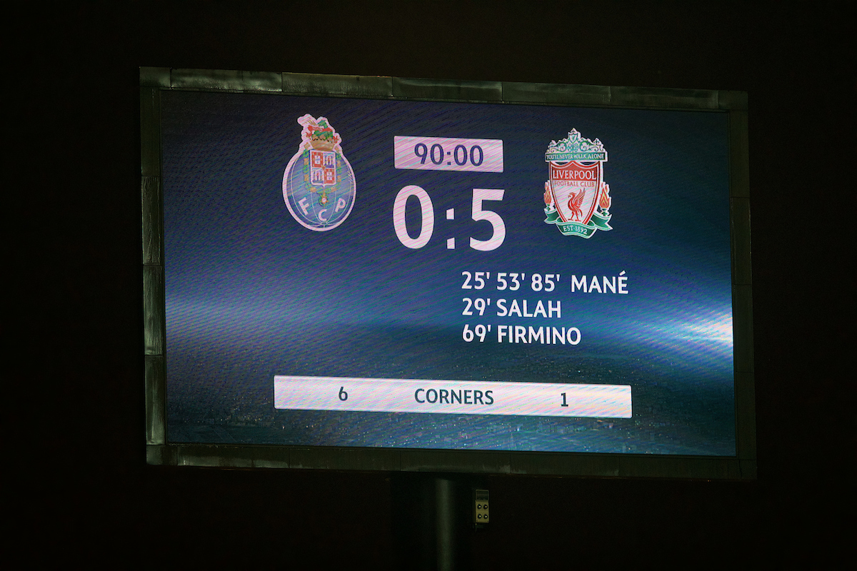 FC Porto 0 Liverpool 5: The Review