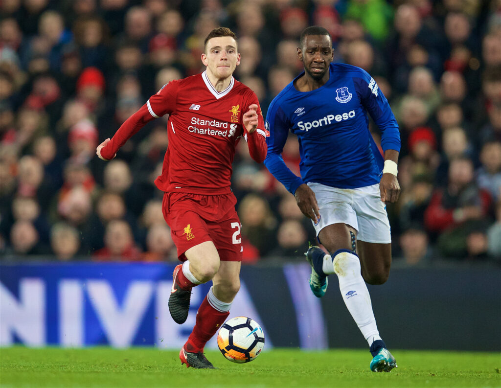 Andy Robertson Liverpool Everton