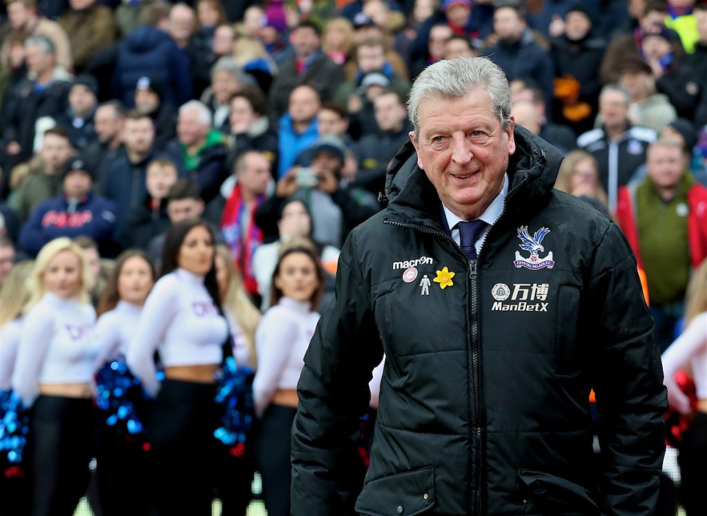 LONDON, ENGLAND - Saturday, March 31, 2018: Crystal Palace's manager Roy Hodgson before the FA Premier League match between Crystal Palace FC and Liverpool FC at Selhurst Park. (Pic by Dave Shopland/Propaganda)c