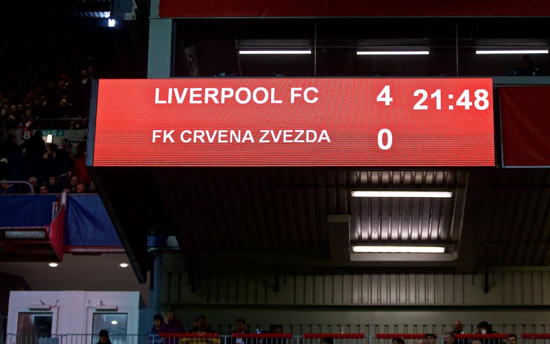 Liverpool 4 Red Star Belgrade 0: The Review