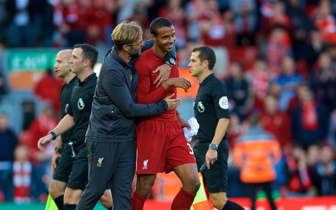 Joel Matip’s Stand-In Performances Are Showcasing Liverpool’s Depth