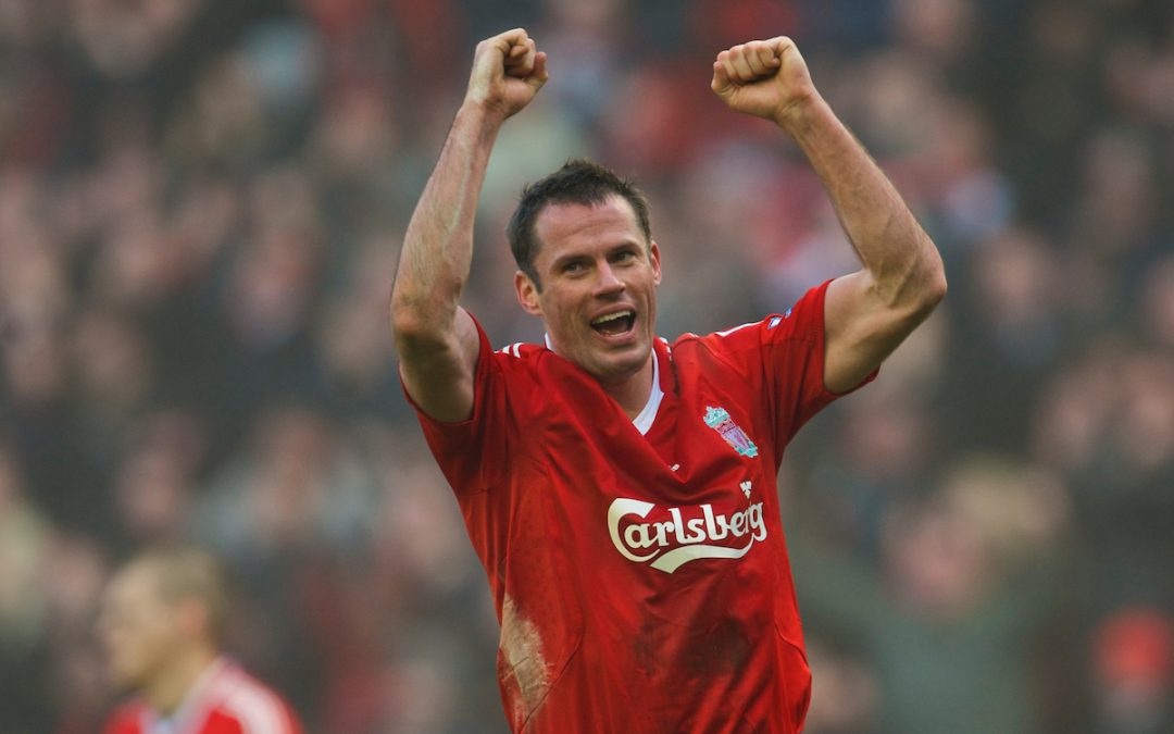 Jamie Carragher Liverpool Everton Merseyside Derby