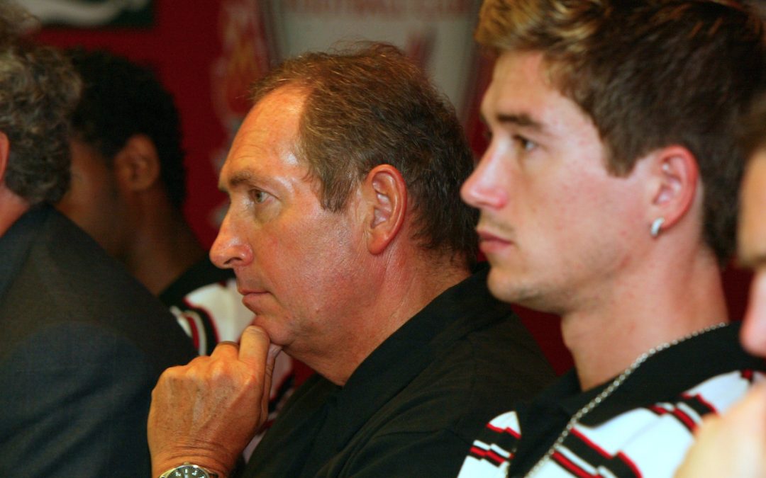 Harry Kewell Gerard Houllier Anfield