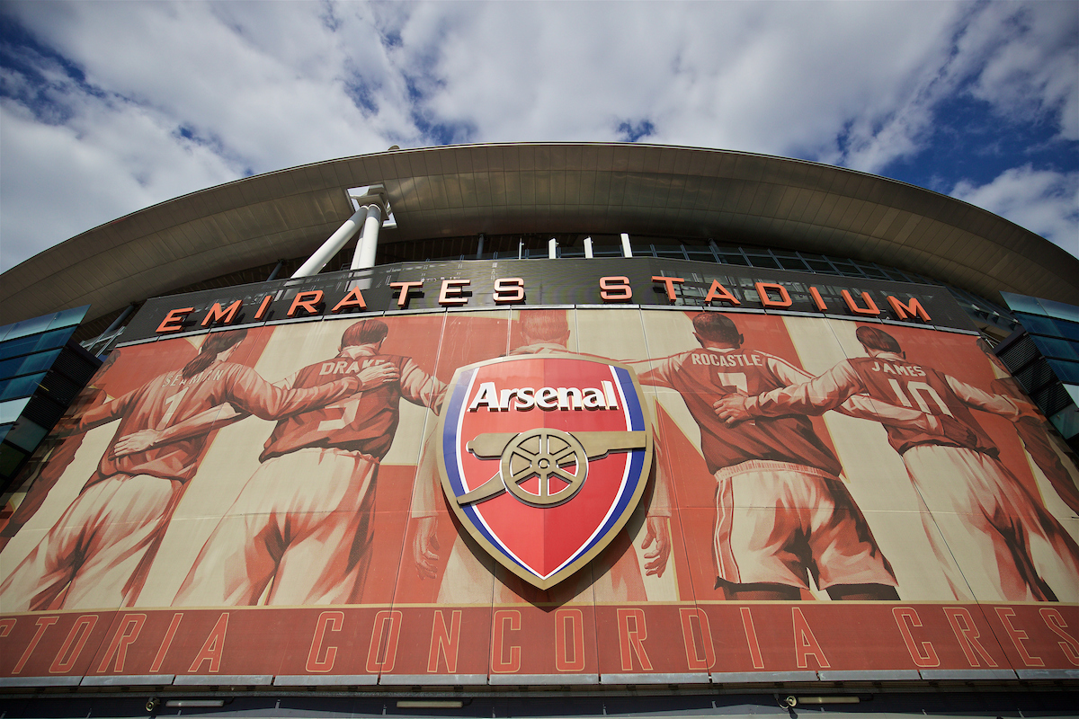 LONDON, ENGLAND - Sunday, August 14, 2016: Supporters arrive before the FA Premier League match between Arsenal and Liverpool at the Emirates Stadium. (Pic by David Rawcliffe/Propaganda)