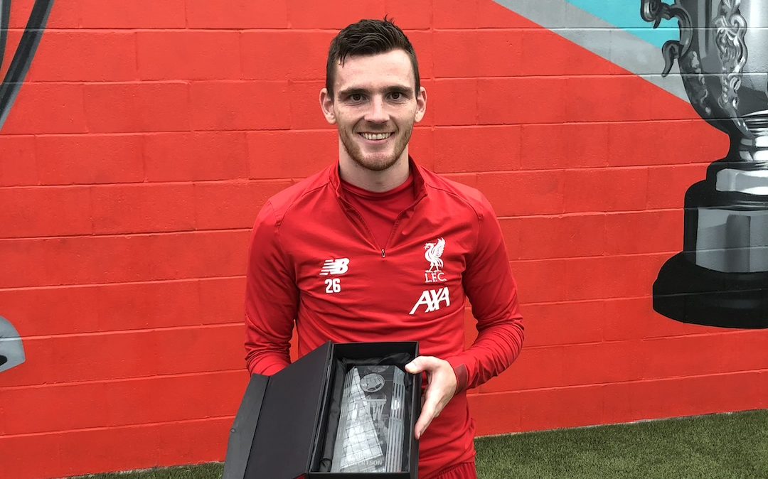 The Embodiment Of Liverpool Award: Andy Robertson