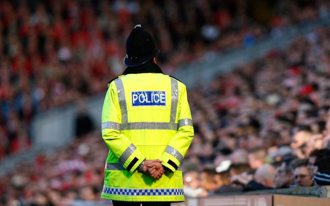 Police Officer Premier League Anfield