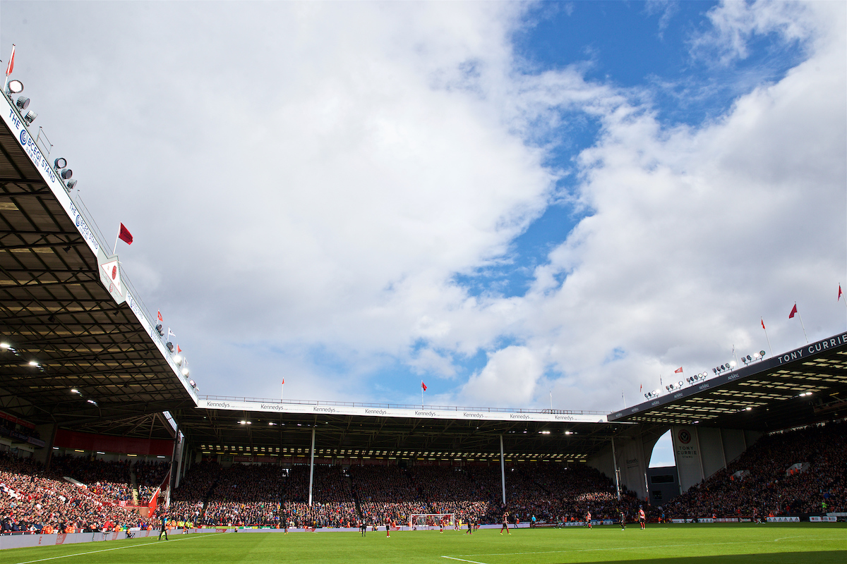 SHEFFIELD, ENGLAND - Thursday, September 26, 2019: A general view during the FA Premier League match between Sheffield United FC and Liverpool FC at Bramall Lane. (Pic by David Rawcliffe/Propaganda)