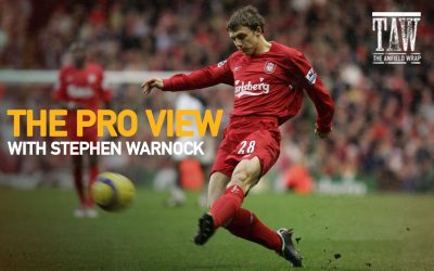 Former LFC player Stephen Warnock The Anfield Wrap's regular special guest on The Pro View podcast