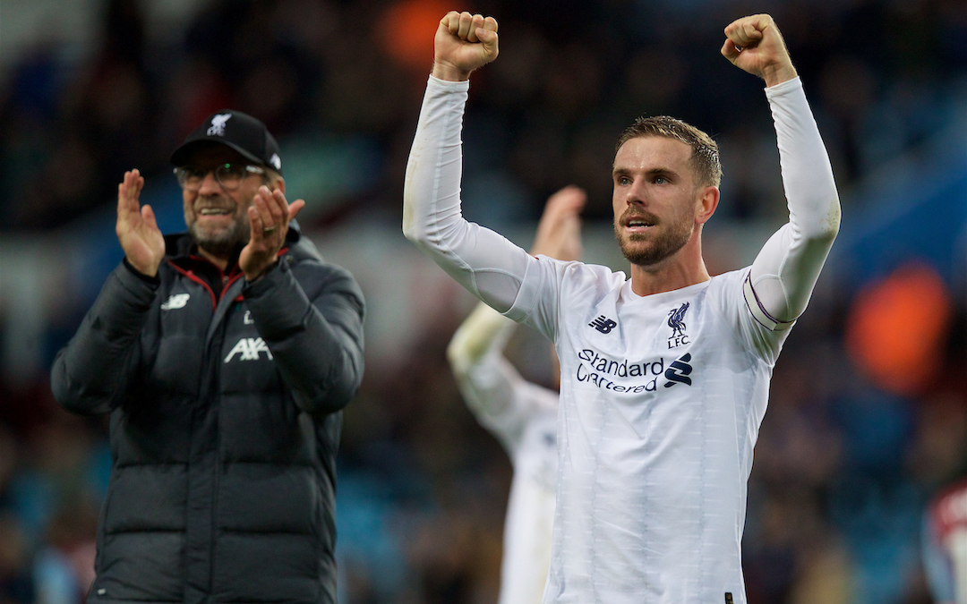 Liverpool v Aston Villa: The Team Talk