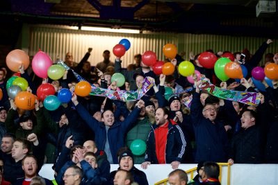Liverpool Fans Merseyside Derby Balloons