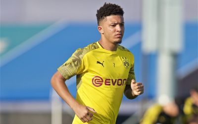 Jadon Sancho now of Manchester United