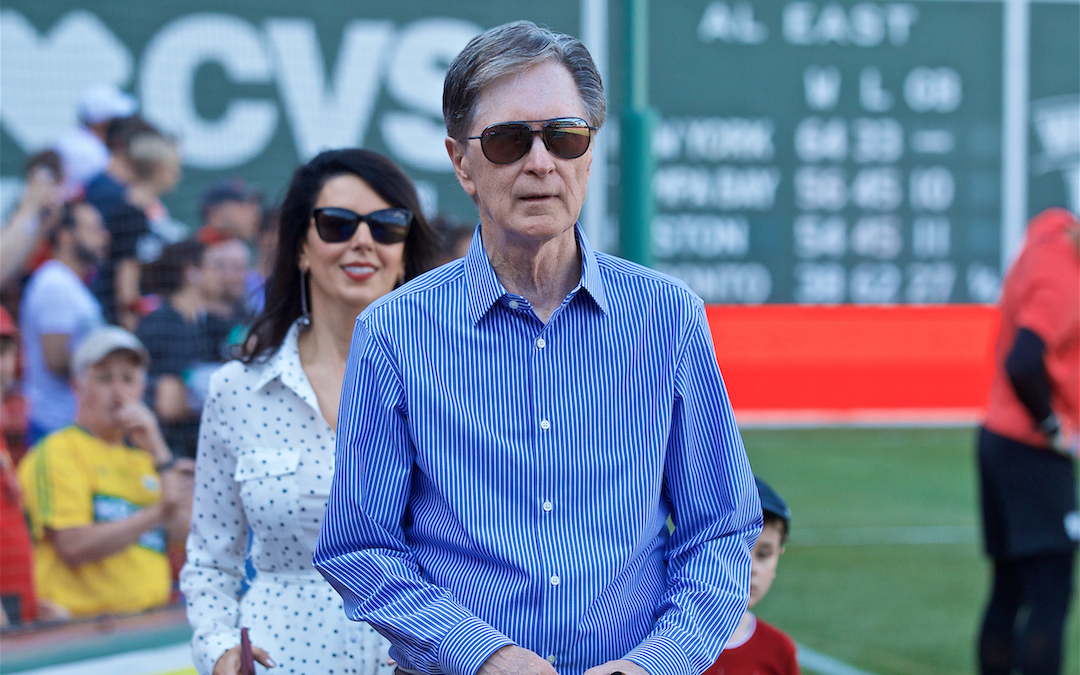 BOSTON, MASSACHUSETTS, USA - Sunday, July 21, 2019: Liverpool's owner John W. Henry before a friendly against Sevilla FC at Fenway Park on day six of the club's pre-season tour of America.