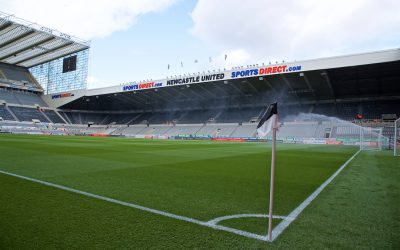 NEWCASTLE-UPON-TYNE, ENGLAND - Saturday, May 4, 2019: A general view of Newcastle United's St James' Park ahead of the FA Premier League match between Newcastle United FC and Liverpool FC. (Pic by David Rawcliffe/Propaganda)