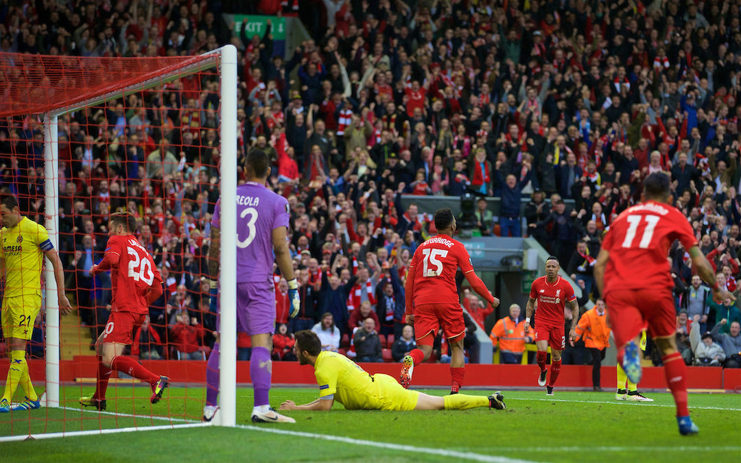 My Game Of 2015-16: Liverpool 3 Villarreal 0