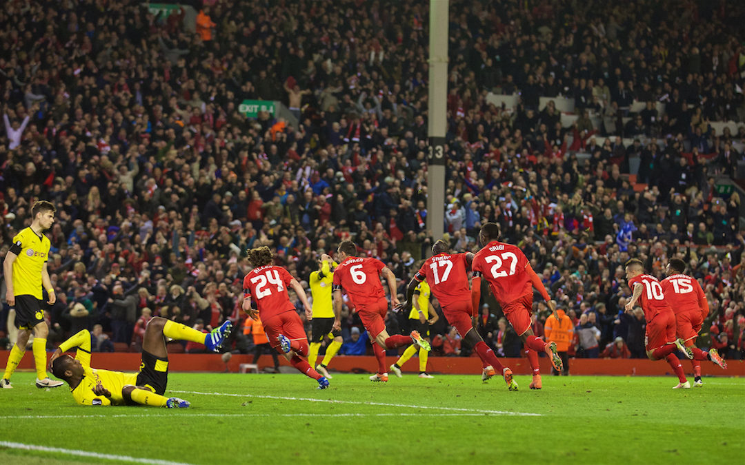 From The Vault: Liverpool 4 Borussia Dortmund 3