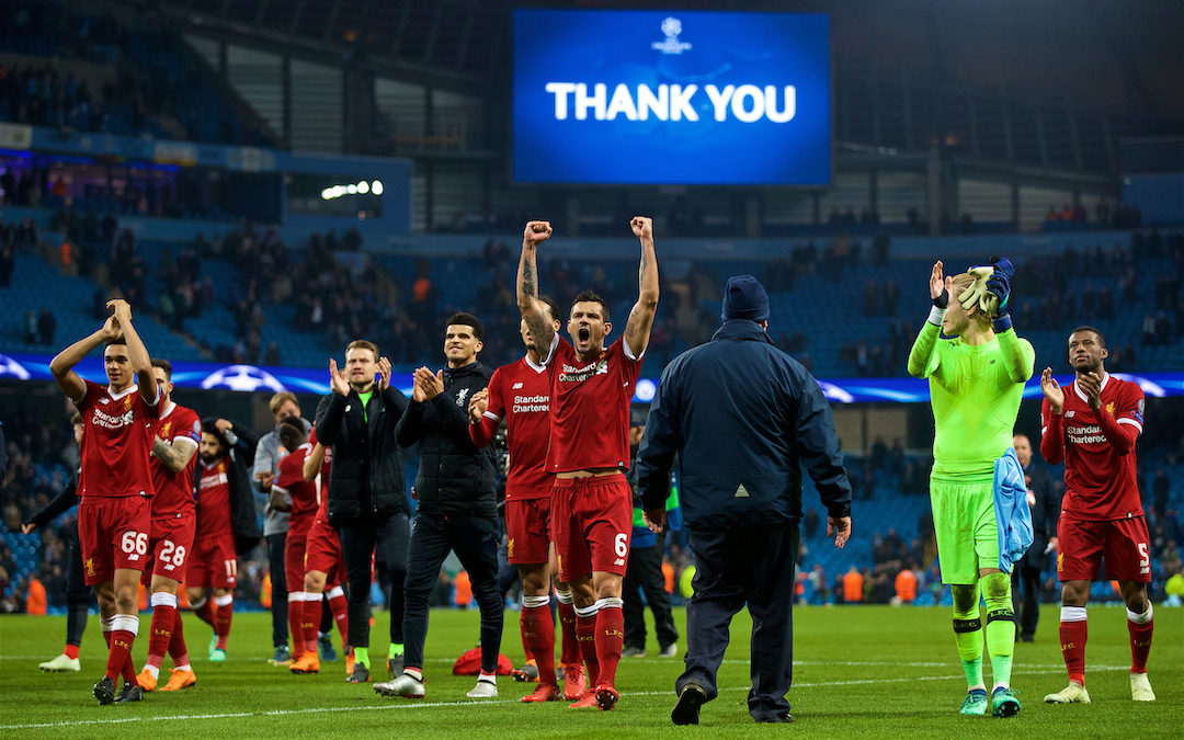 My Game Of 2017-18: Man City 1 Liverpool 2