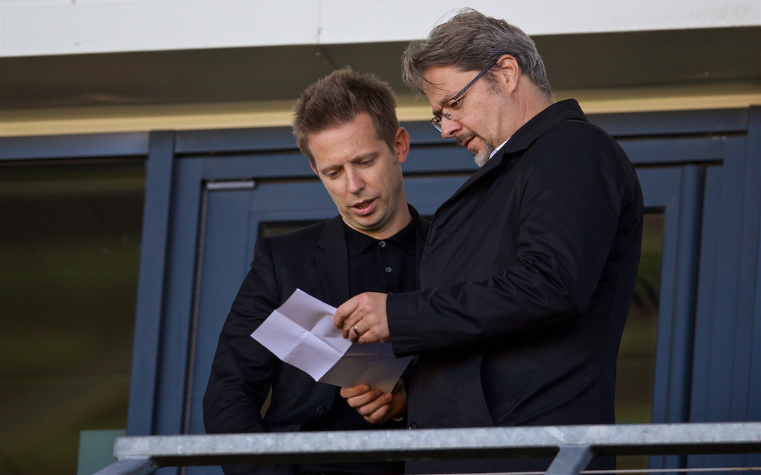 Liverpool's Director of Football Michael Edwards