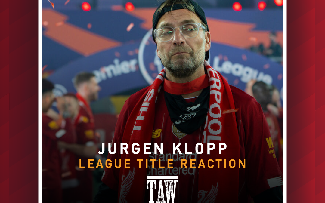 Jürgen Klopp – League Title Reaction: Zoom Interview