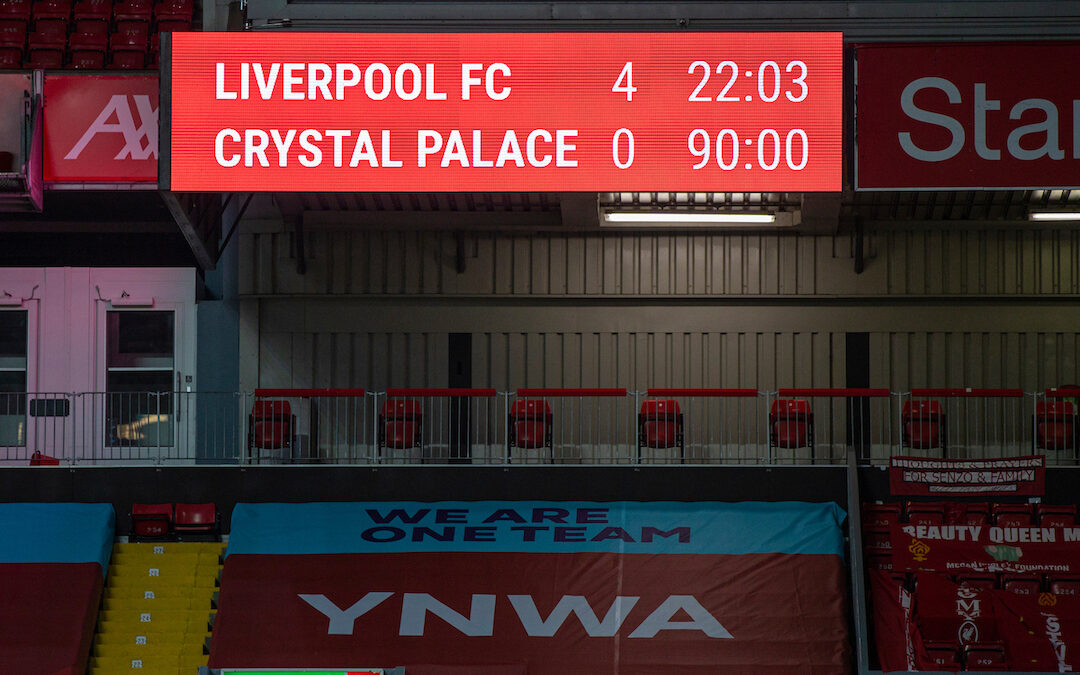 Liverpool 4 Crystal Palace 0: The Match Review