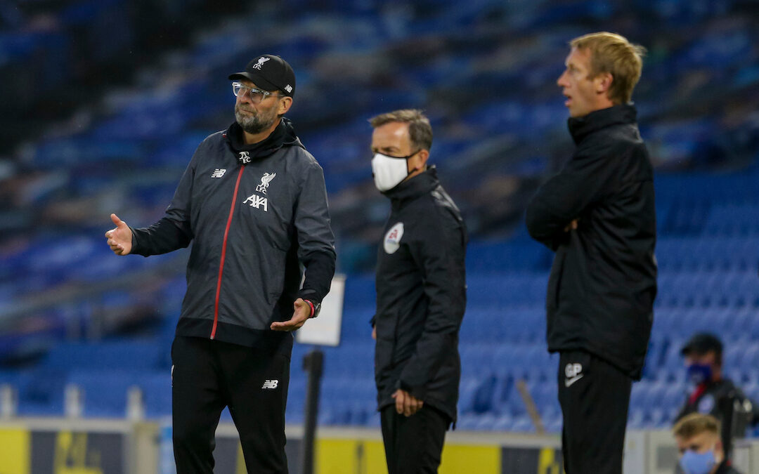 Brighton & Hove Albion 1 Liverpool 3: The Review