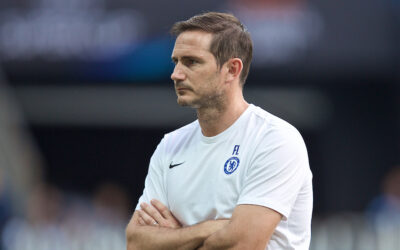 Chelsea's manager Frank Lampard