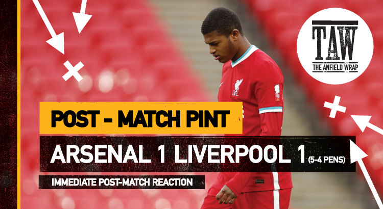 Liverpool 1 Arsenal 1 | The Post-Match Pint