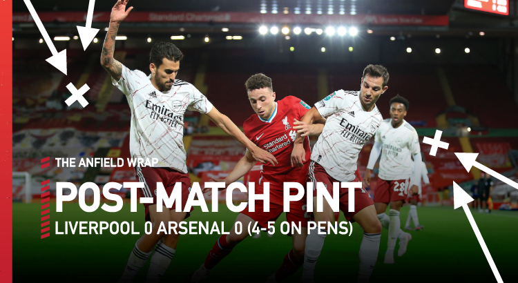 Liverpool 0 Arsenal 0 (4-5 Pens) | The Post-Match Pint