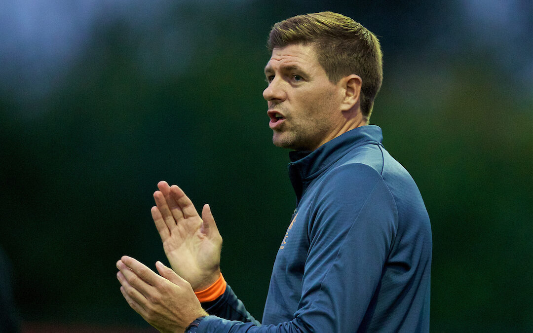 Rangers manager Steven Gerrard