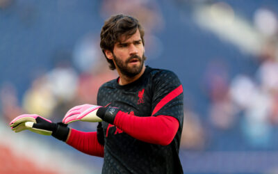 Alisson Becker Liverpool FC Pre Season