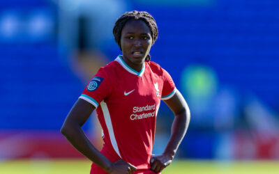 Liverpool's Rinsola Babajide during the FA Women’s Championship
