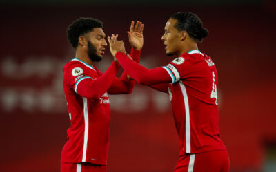 Liverpool’s injured stars Joe Gomez and Virgil van Dijk