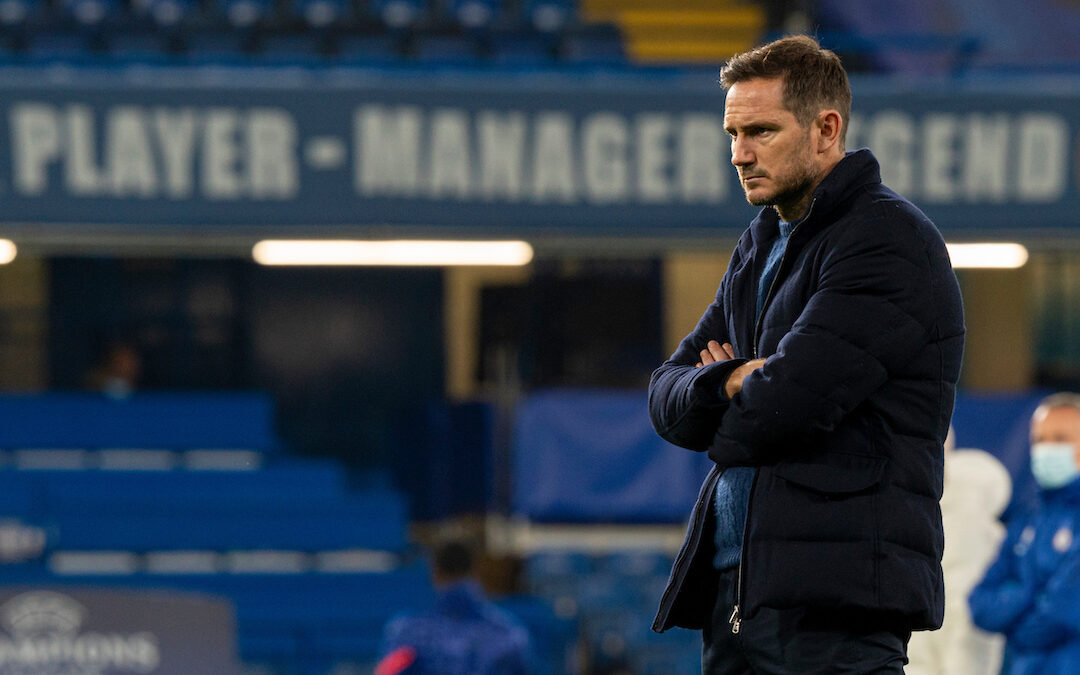 Chelsea's manager Frank Lampard