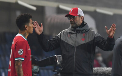 Jurgen Klopp prepares Roberto Firmino for Liverpool